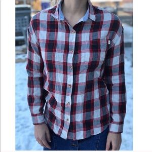 Obey Tops - Obey Plaid Shirt Obey Tops - Obey Plaid Shirt